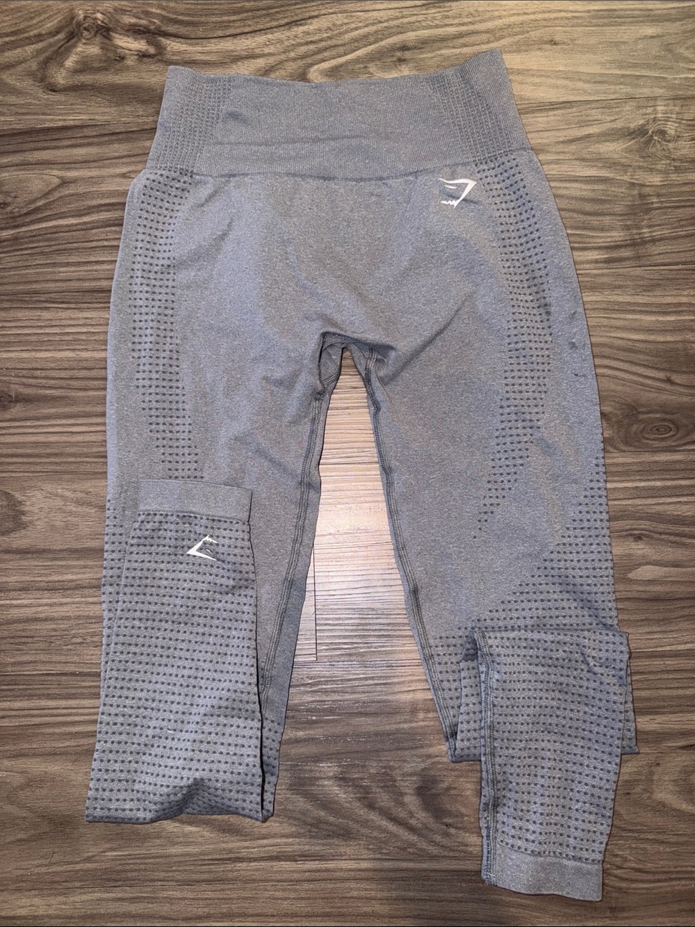Gymshark Gray Sculpting Seamless Leggings with Side Pocket